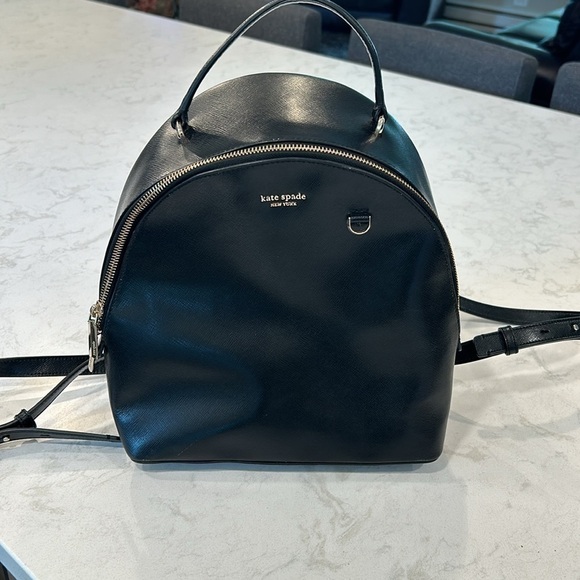 Kate Spade Sloan Backpack Medium Black - Picture 1 of 16